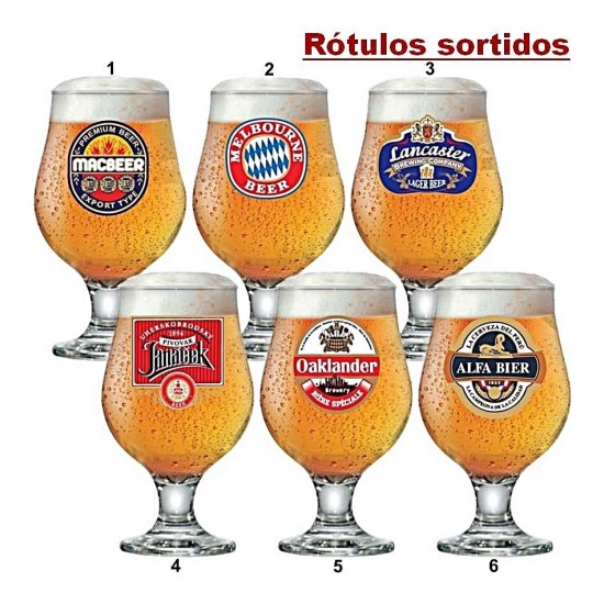 Taça Avulsa Beer Master Rotulos Sortidos